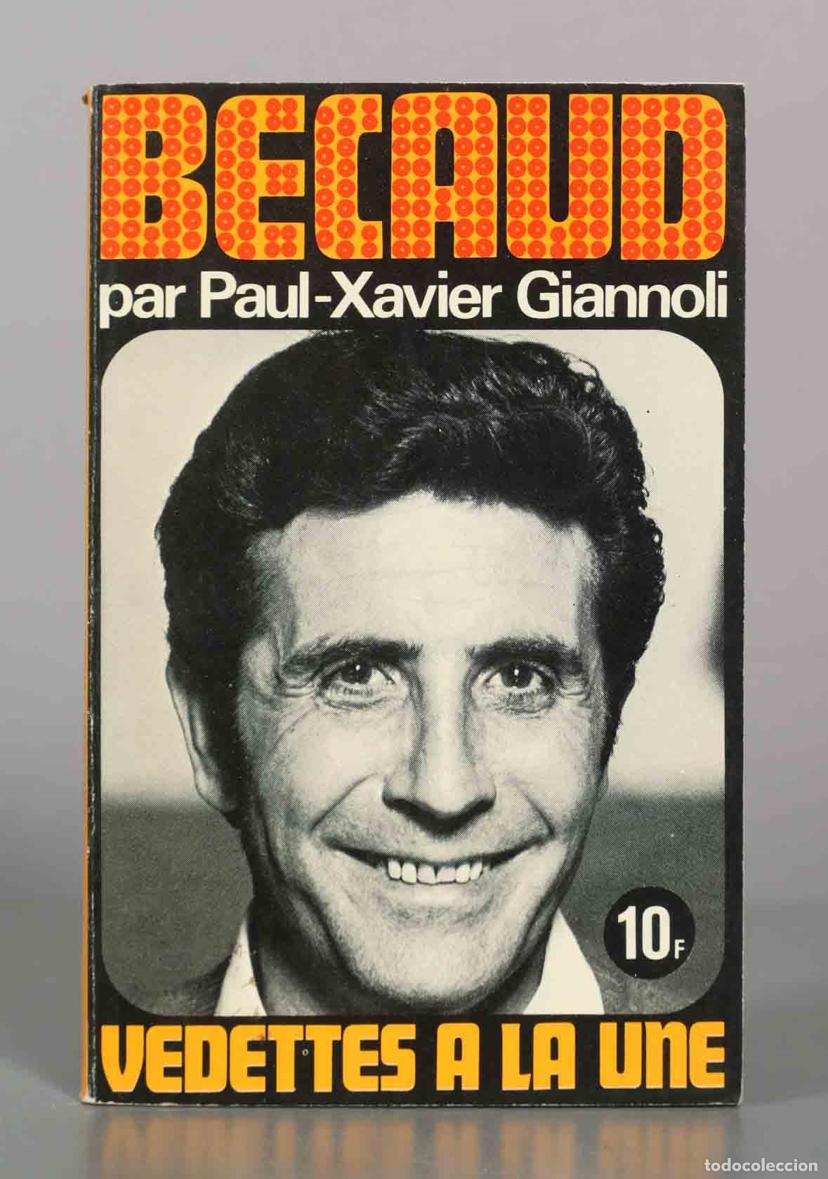 Libros de segunda mano: BECAUD. Vedettes a la une - Librairie Saint-Germain-des-Pr&eacute;s