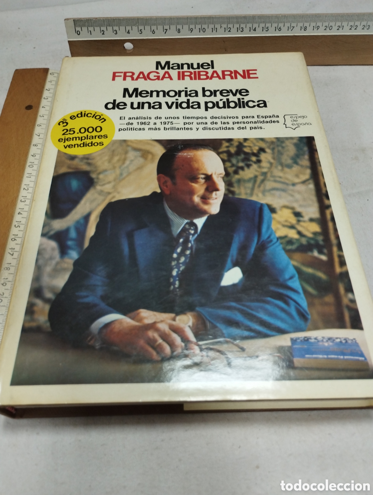 Libros de segunda mano: Memoria breve de una vida p&uacute;blica. Manuel Fraga Iribarne, 1980