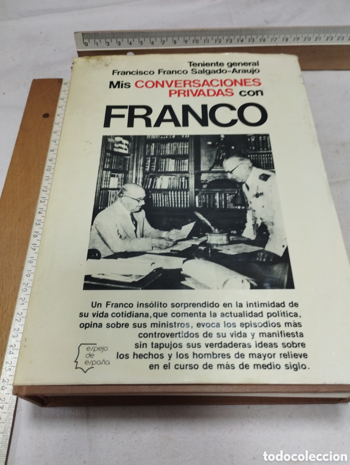 Libros de segunda mano: Mis conversaciones privadas con Franco. Francisco Franco Salgado-Araujo, 1976