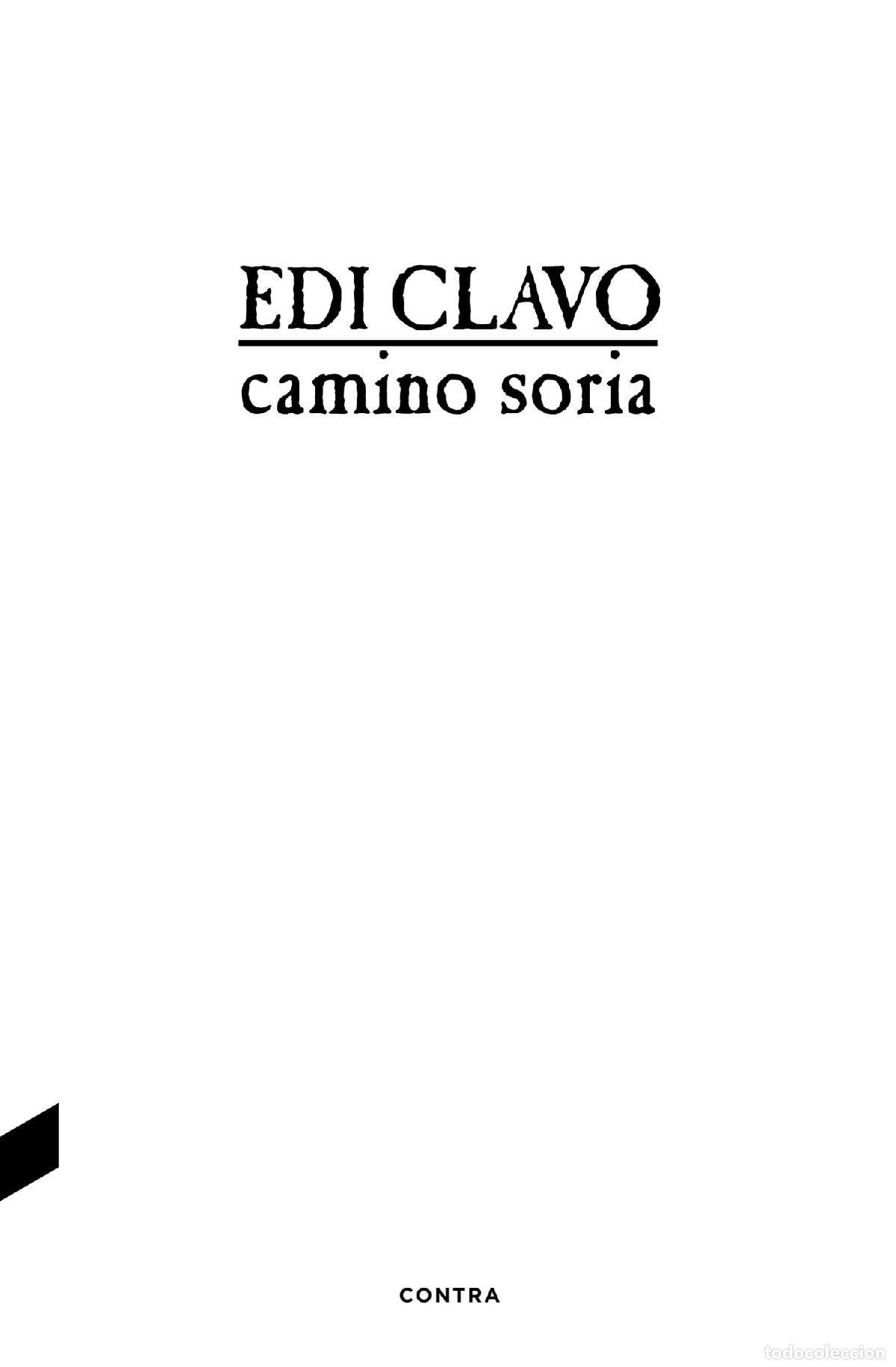 Second hand books: Camino Soria (CONTRA)