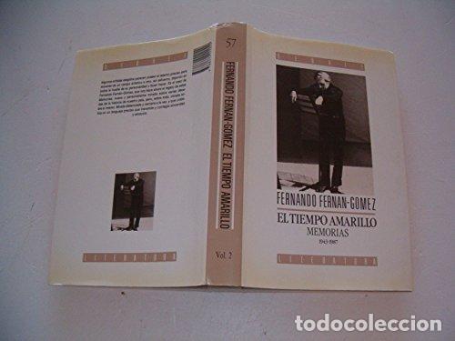 Libros de segunda mano: El tiempo amarillo. t.2 : memorias