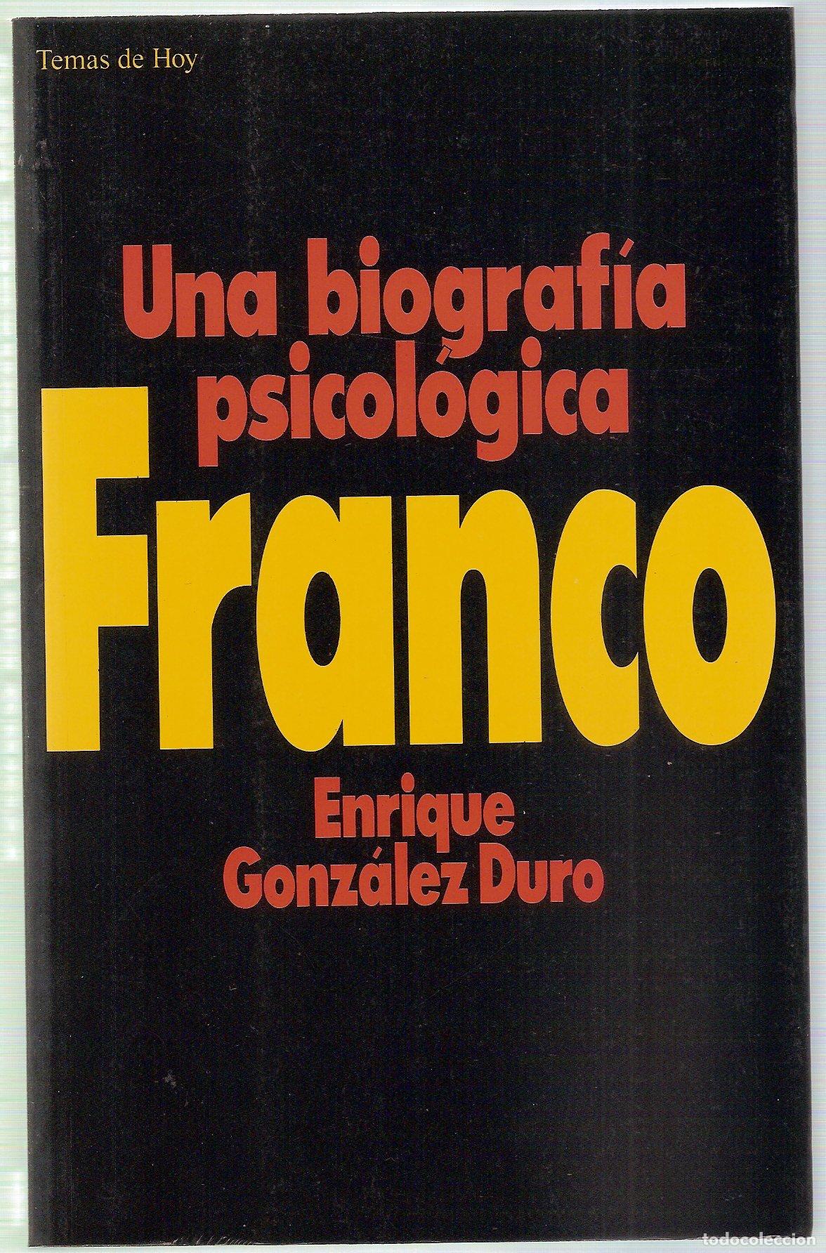 Libros de segunda mano: Franco : una biografia psicologica