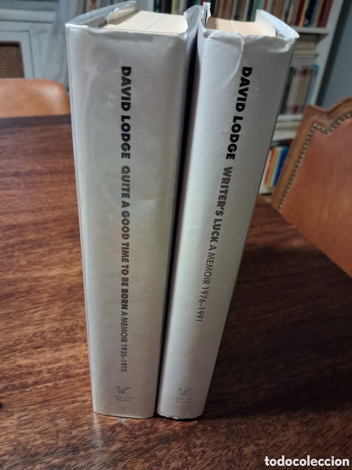 Libros de segunda mano: Two first volumes of David Lodge's memoirs (first editions)