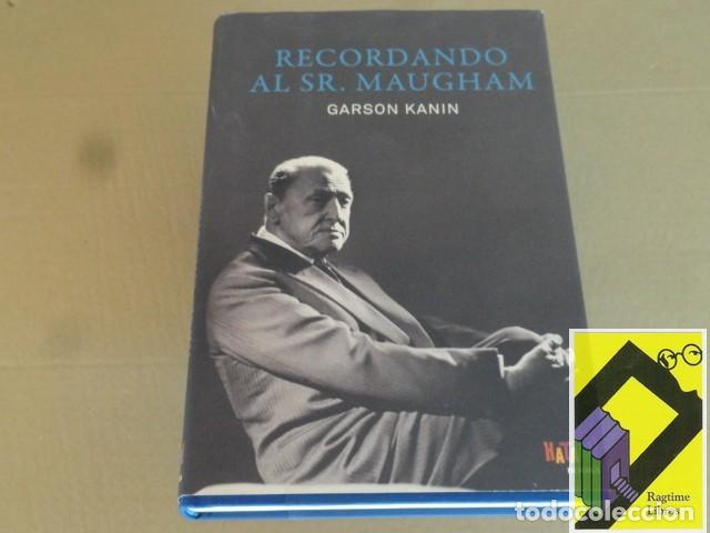 Libros de segunda mano: KANIN, Garson: Recordando al sr.Maugham (Trad:Susana Carral)