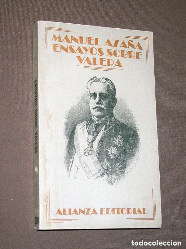 Libros de segunda mano: ENSAYOS SOBRE VALERA, JUAN VALERA. Manuel AZA&Ntilde;A. Pr&oacute;logo de Juan Marichal. Alianza, 1971. +++