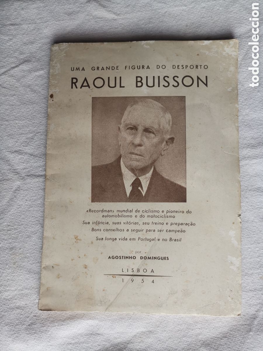 Libros de segunda mano: Uma grande figura do desporto Raoul Buisson. Agostinho Domingues.
