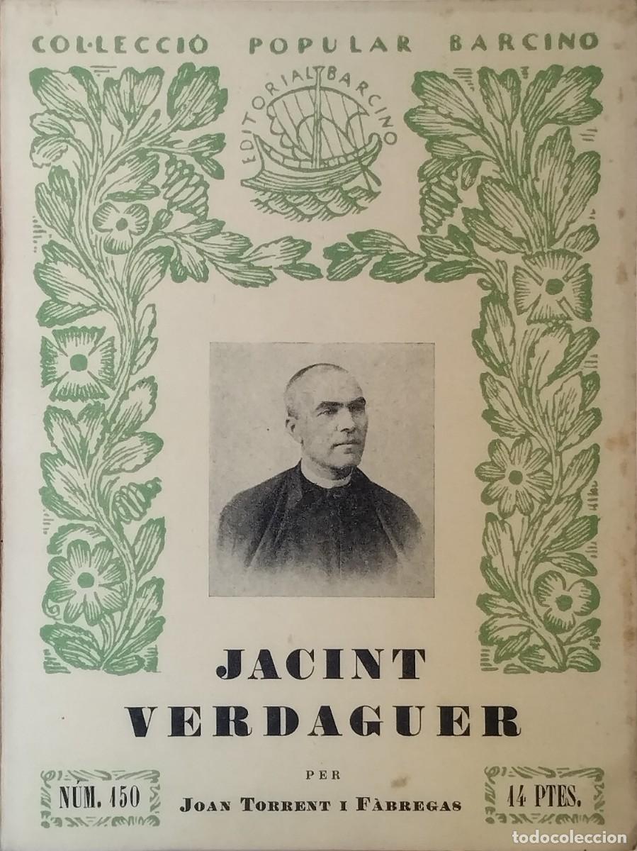 Libros de segunda mano: Jacint Verdaguer. Joan Torrent i F&agrave;bregas