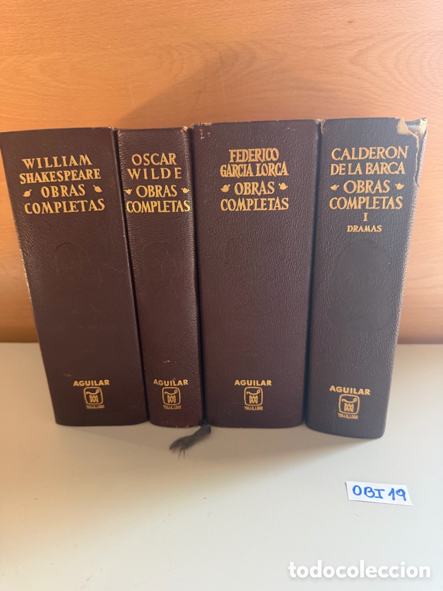 Libros de segunda mano: colecci&oacute;n de Obras Eternas de la editorial Aguilar