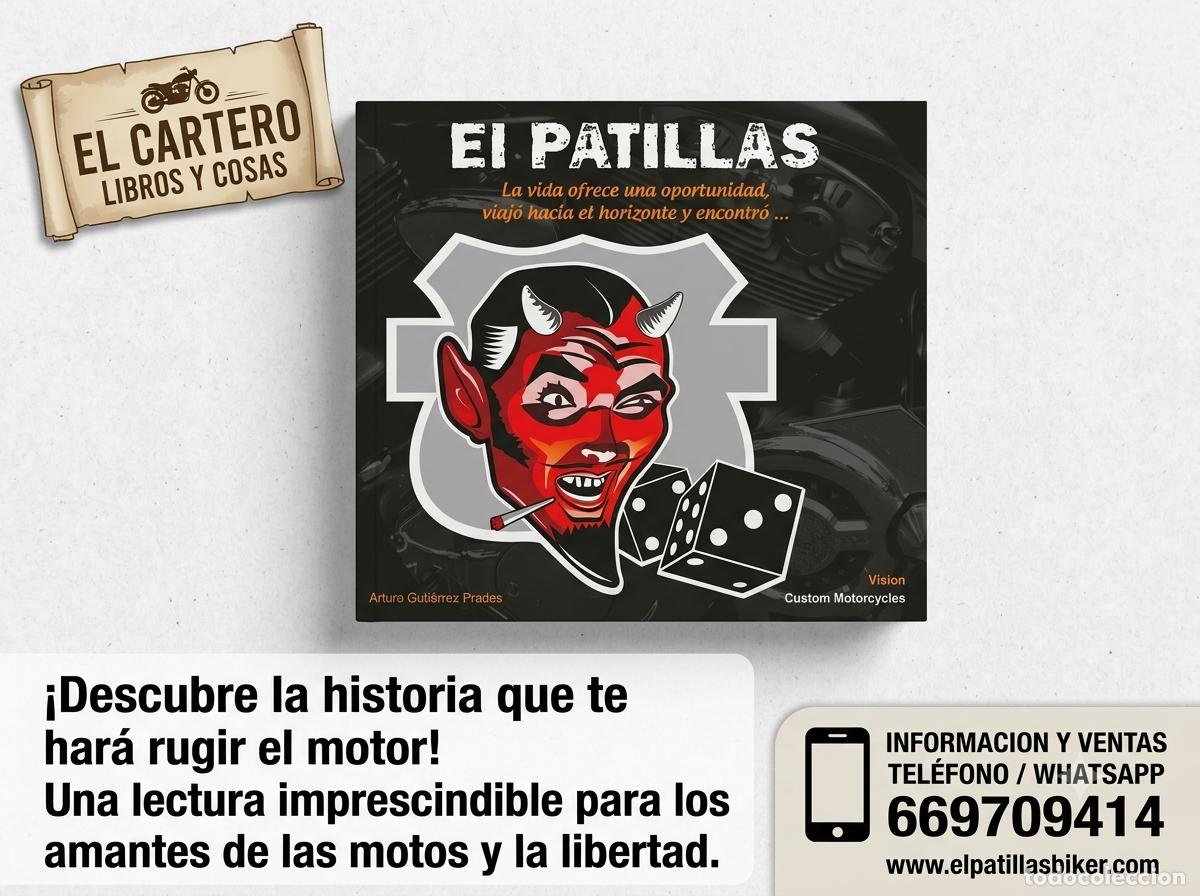 Libros de segunda mano: EL PATILLAS ARTURO GUTIERREZ PRADES HARLEY DAVIDSON