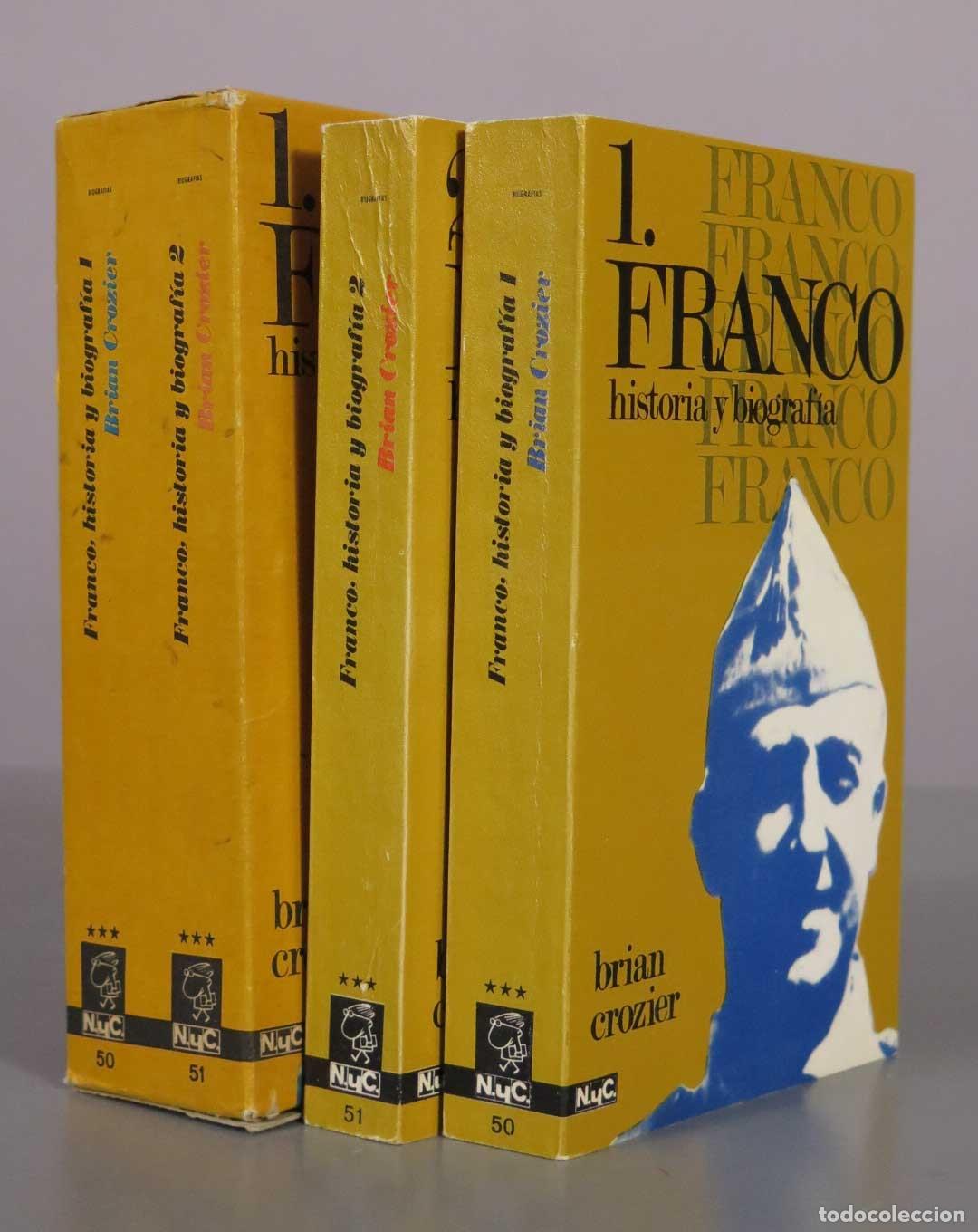 Libros de segunda mano: Franco. Historia y biograf&iacute;a - Brian Crozier - 2 TOMOS