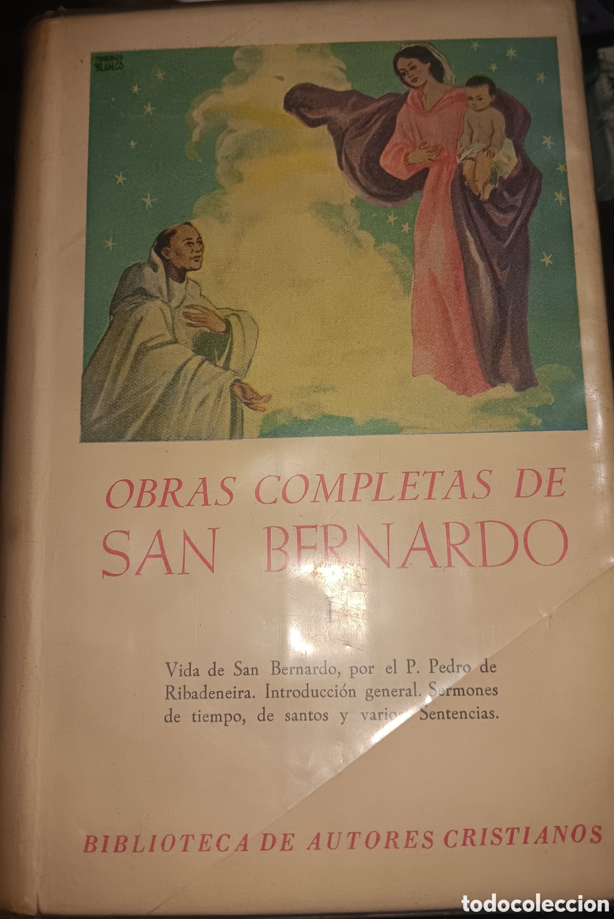 Libros de segunda mano: OBRAS COMPLETAS DE SAN BERNARDO TOMO I P. GREGORIO DIEZ RAMOS, O.S.B.