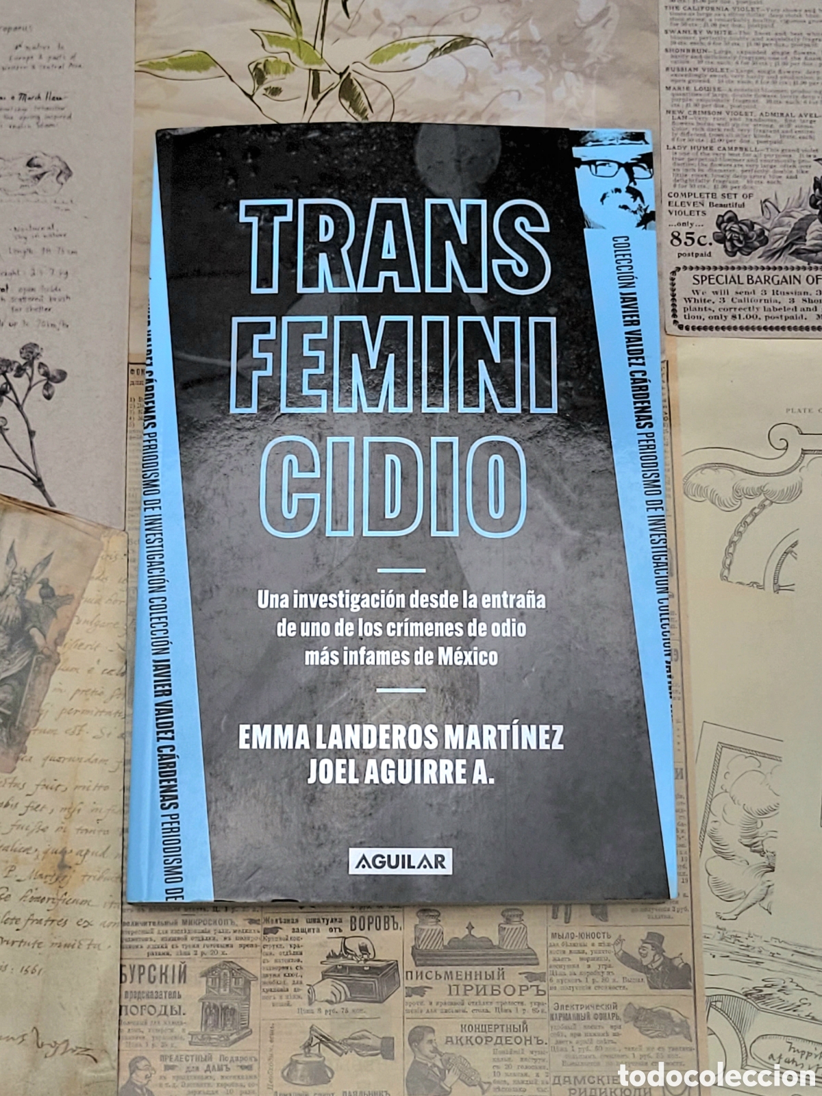 Libros de segunda mano: Transfeminicidio de Emma Landeros y Joel Aguirre