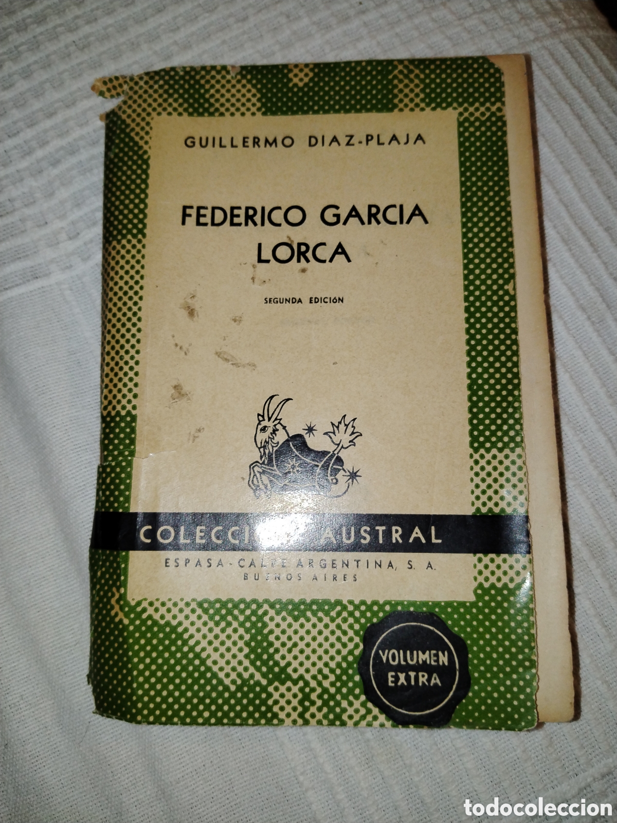 Libros de segunda mano: Federico Garc&iacute;a Lorca. Guillermo D&iacute;az Plaja