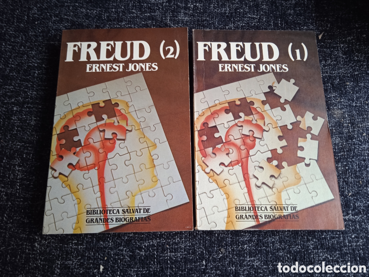 Libros de segunda mano: FREUD / ERNEST JONES -OBRA EN 2 TOMOS - GRANDES BIOGRAFIAS -ED. SALVAT