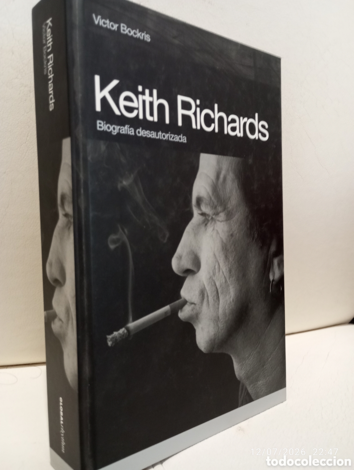 Libros de segunda mano: Keith Richards . Biografia desautorizada. Victor Bockris .