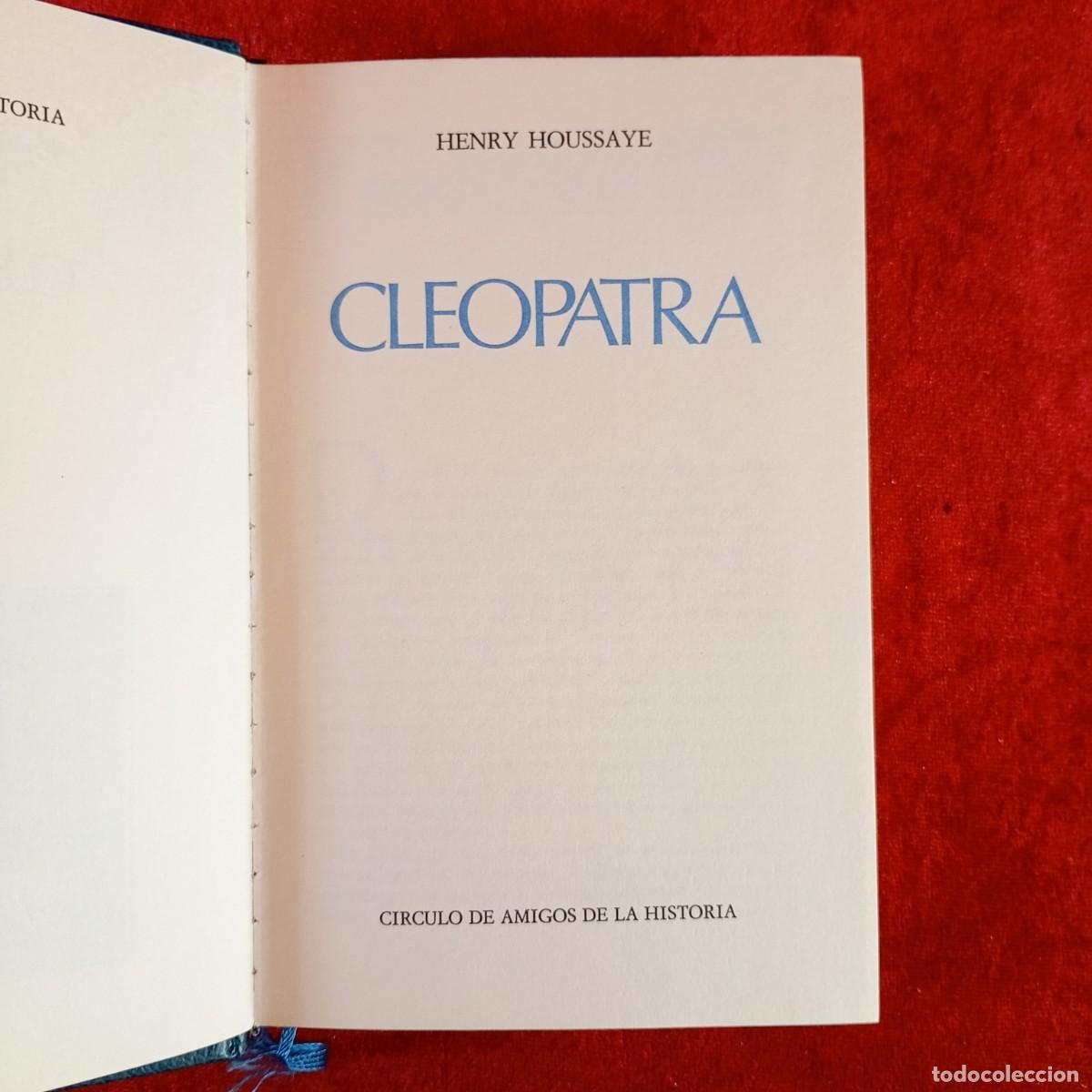 Libros de segunda mano: CLEOPATRA - HENRY HOUSSAYE - CIRCULO AMIGOS DE LA HISTORIA - 1975 / 305