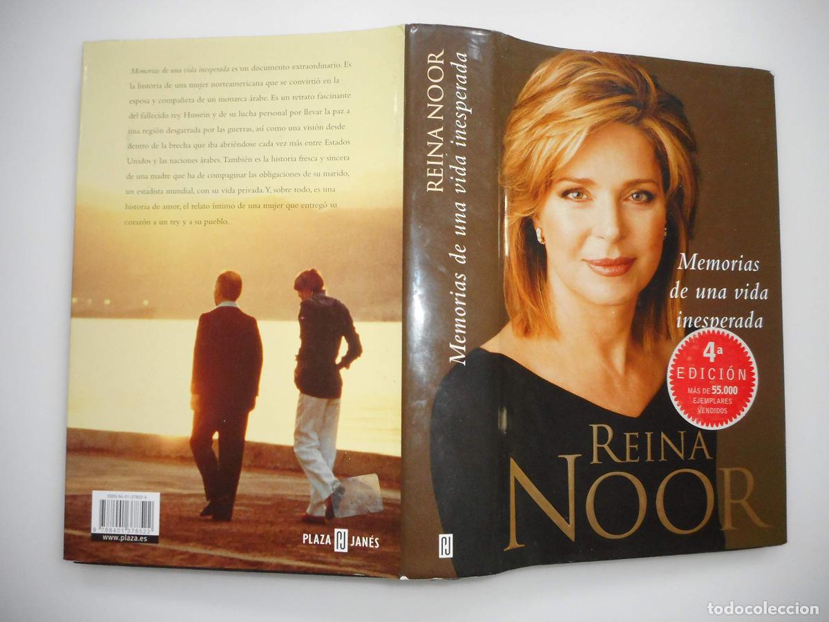 Libros de segunda mano: REINA NOOR-MEMORIAS VIDA INESPERADA (BIOGRAFIAS Y MEMORIAS)