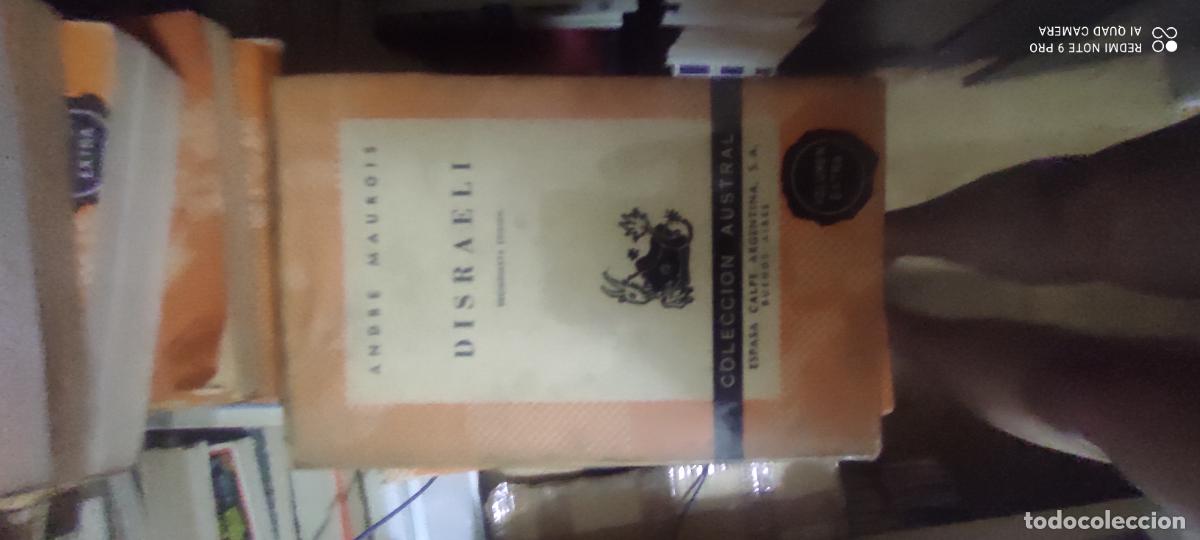Libros de segunda mano: Maurois. Disraelil. Austral