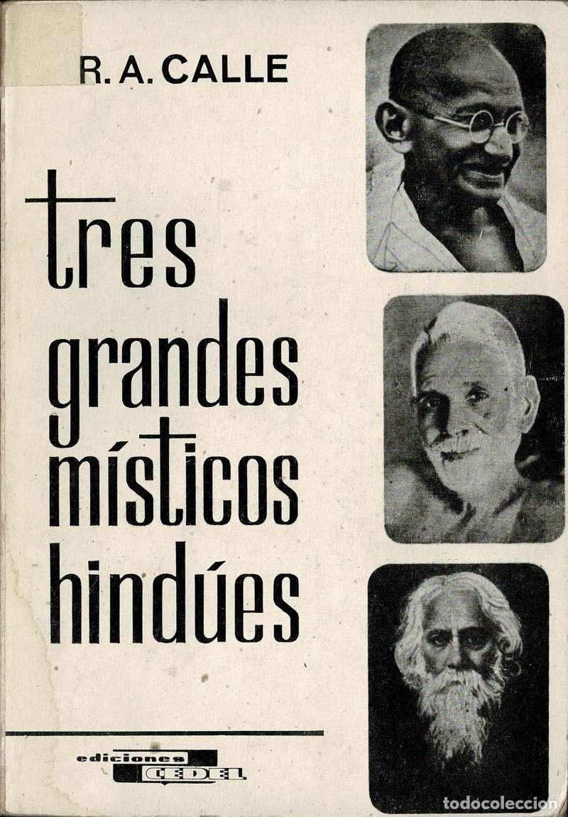 Libros de segunda mano: Tres grandes m&iacute;sticos hind&uacute;es - R. A. Calle