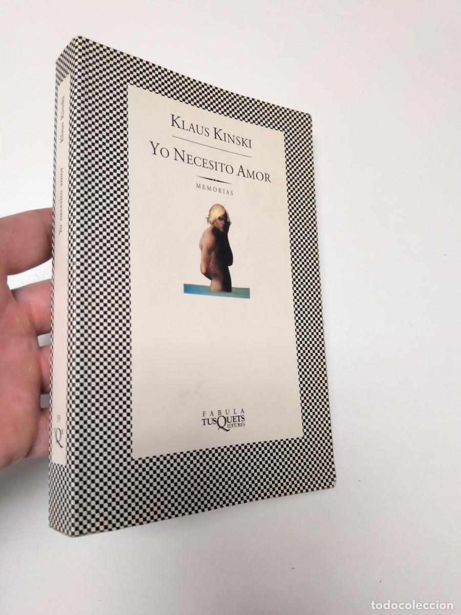 Libros de segunda mano: Yo necesito amor - Kinski, Klaus