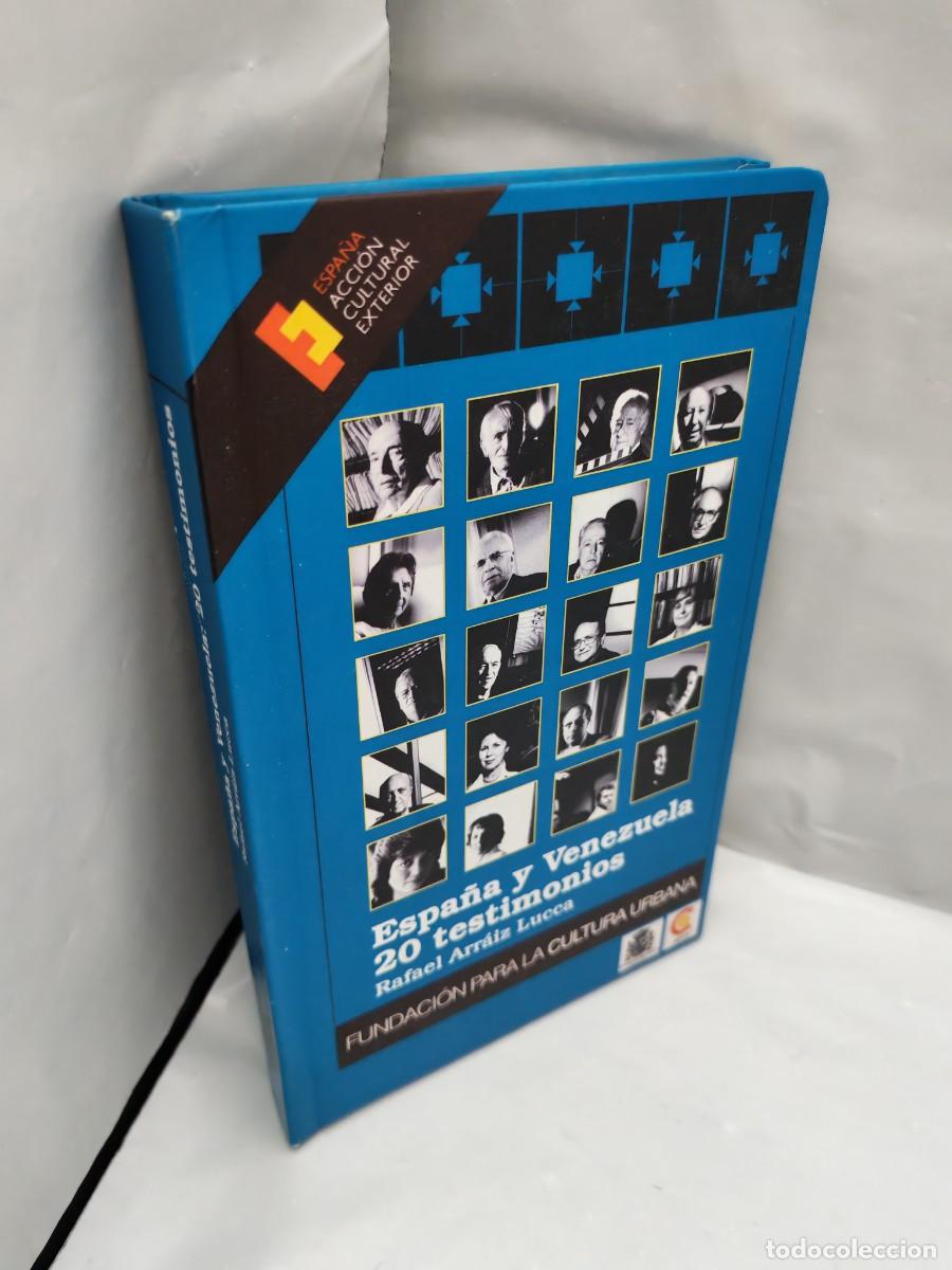 Libros de segunda mano: Espa&ntilde;a y Venezuela: 20 testimonios - Foto 3