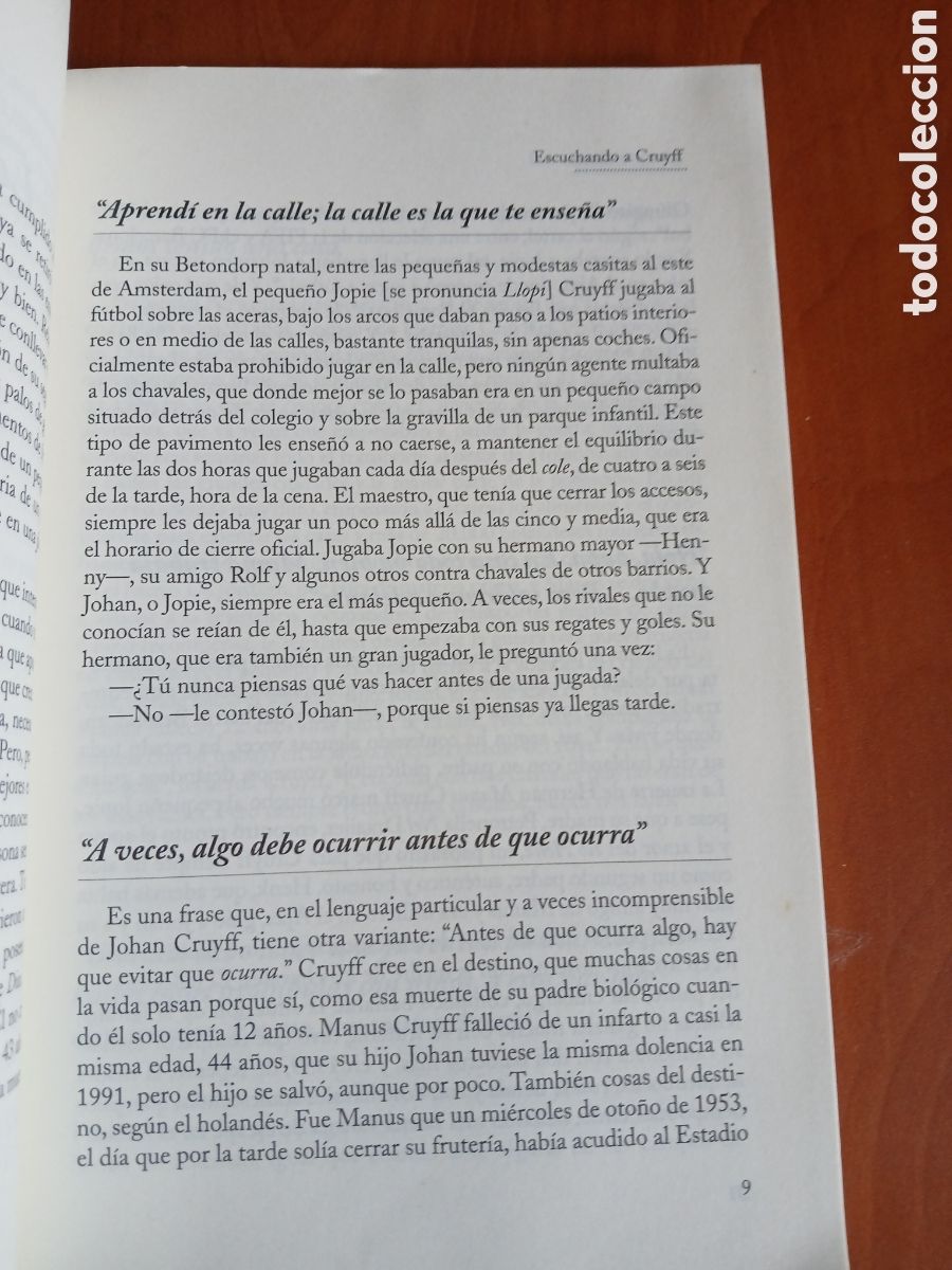 Libros de segunda mano: Escuchando a Cruyff. Edwin Winkels. - Foto 13