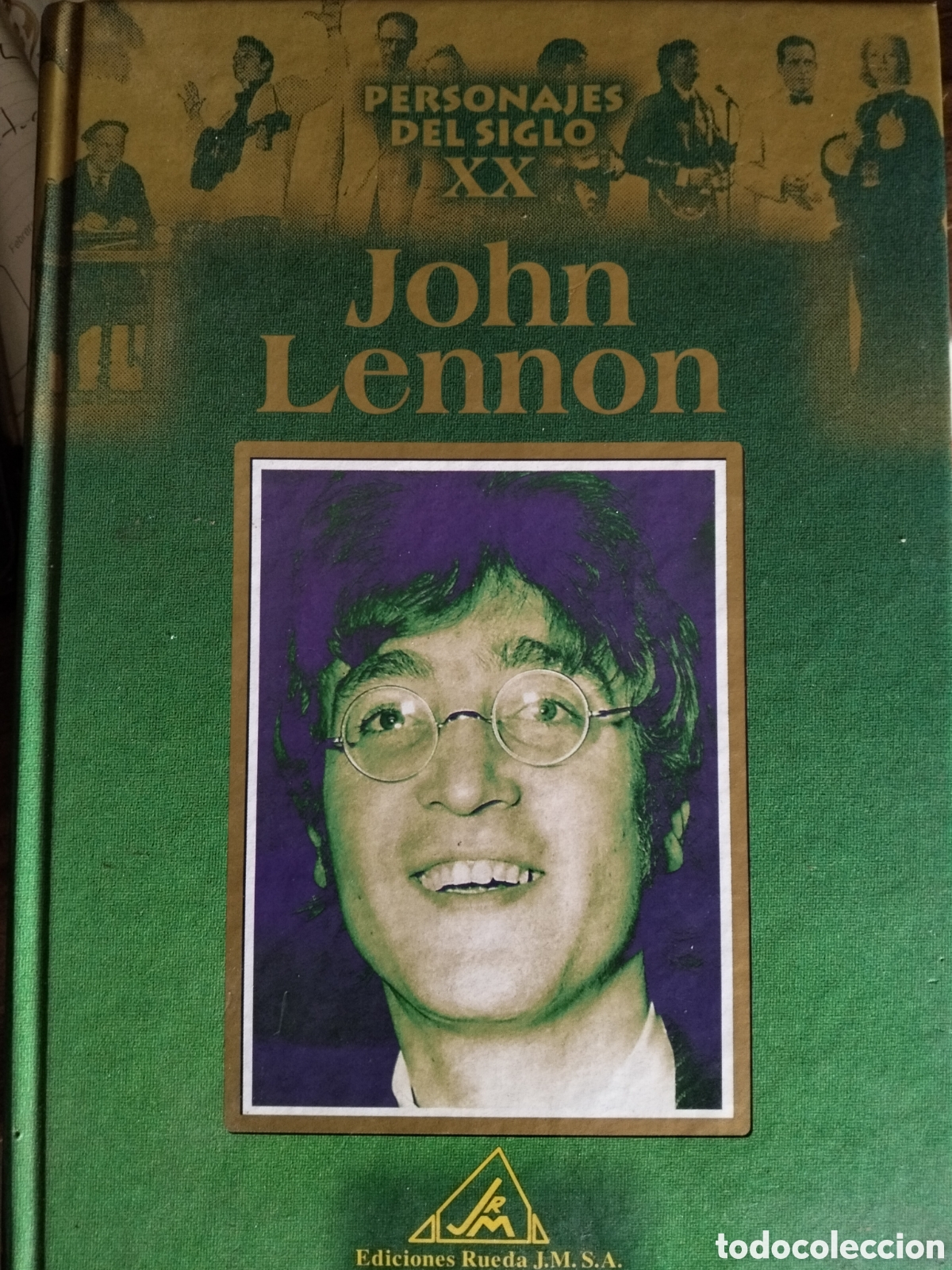 Libros de segunda mano: JOHN LENNON PERSONAJES DEL DIGLO XX