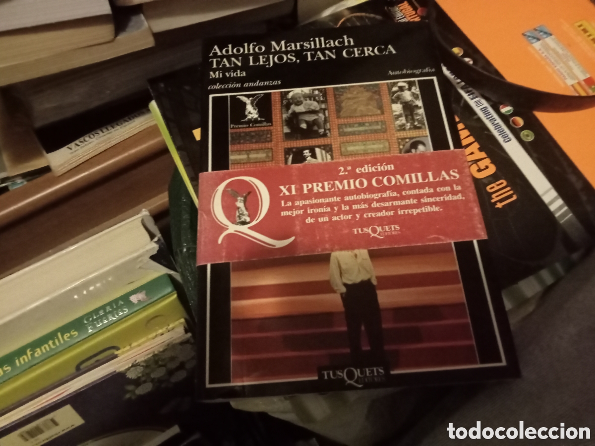Libros de segunda mano: Adolfo Marsillach. Tan lejos, tan cerca. Tusquets 1998
