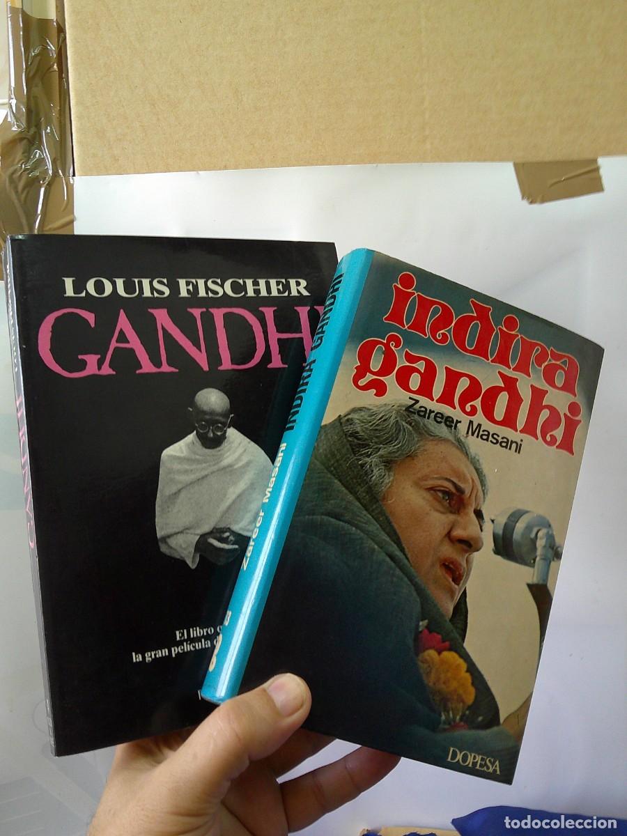 Libros de segunda mano: &iexcl;&iexcl; MAHATMA GANDHI Y INDIRA GANDHI. (Un Matrimonio por AMOR). 2 Libros, (1976-1982). !! C-32