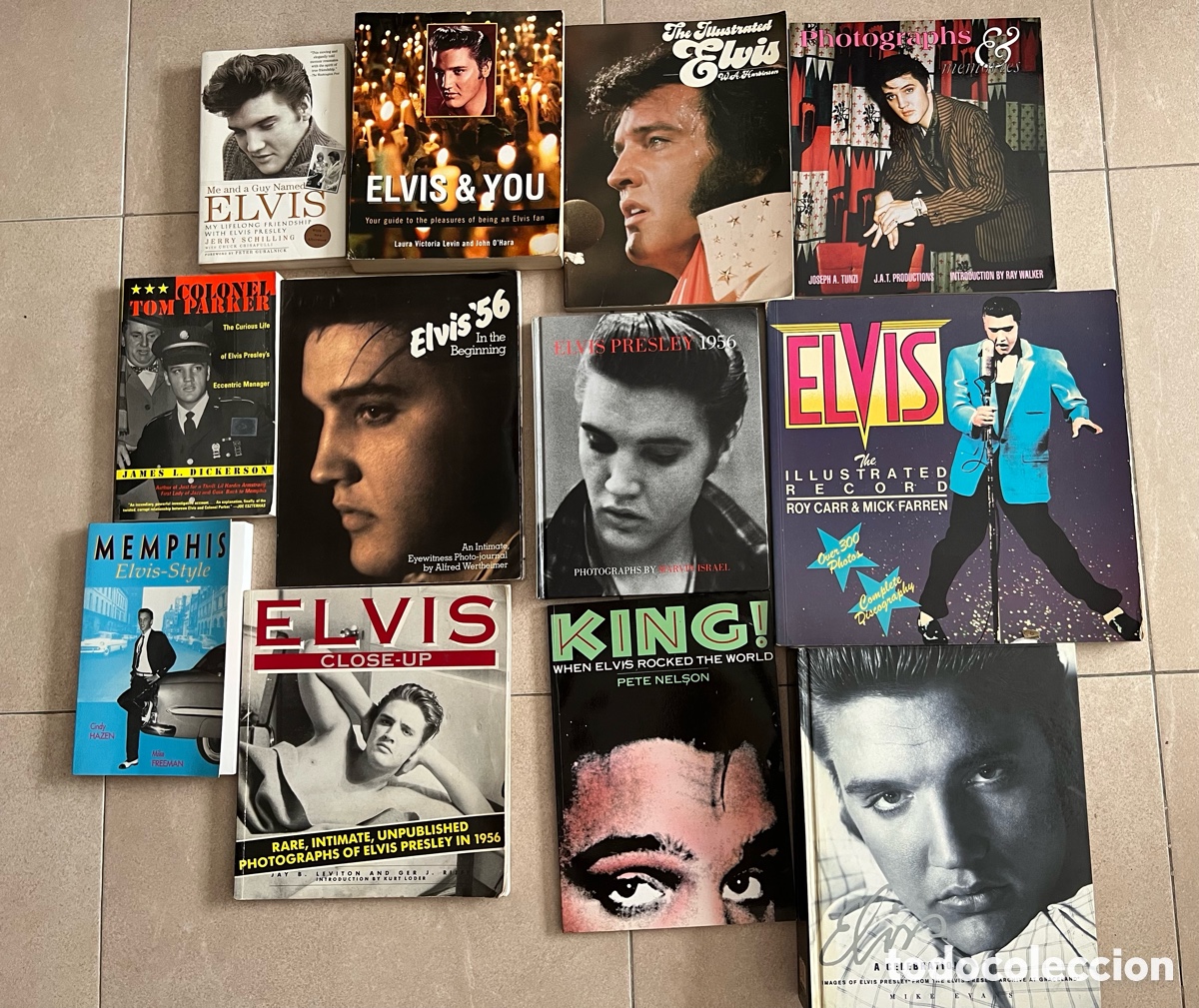 Libros de segunda mano: Lote 12 libros Elvis Presley en Ingl&eacute;s