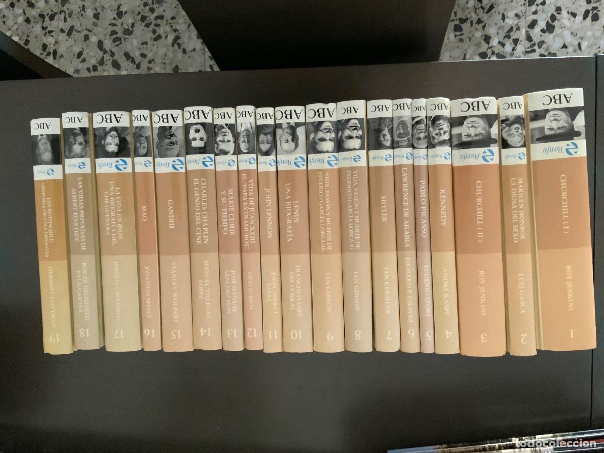 Libros de segunda mano: 19 libros. Biblioteca ABC, protagonistas del S.XX. Las biograf&iacute;as que construyeron el siglo