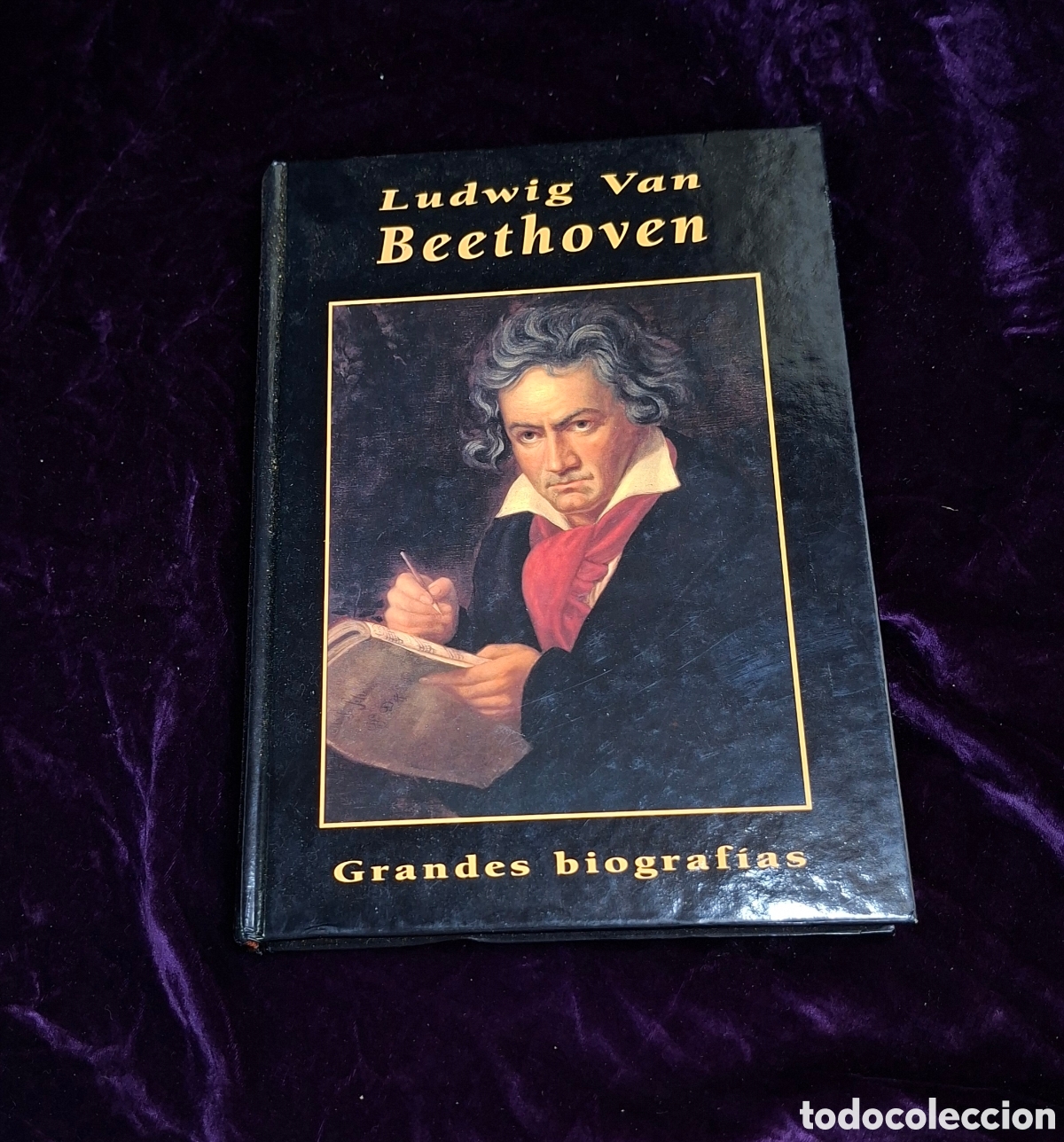 Libros de segunda mano: Biograf&iacute;a de Beethoven de la colecci&oacute;n Grandes Biograf&iacute;as.