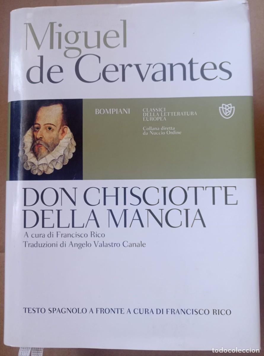Libros de segunda mano: Don Chisciotte della Mancia. de Miguel de Cervantes (Autor), F. Rico,Redactor