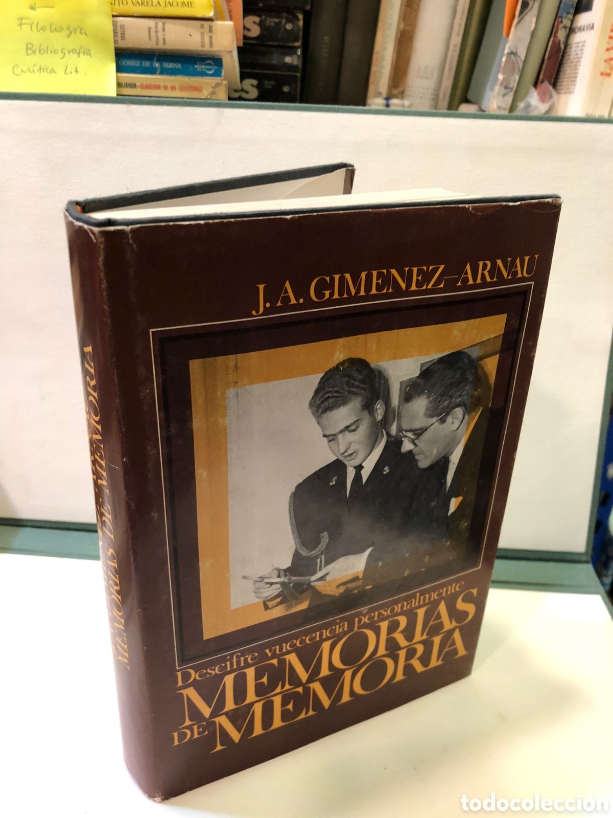 Libri di seconda mano: Memorias de memoria - J. A. Gim&eacute;nez-Arnau