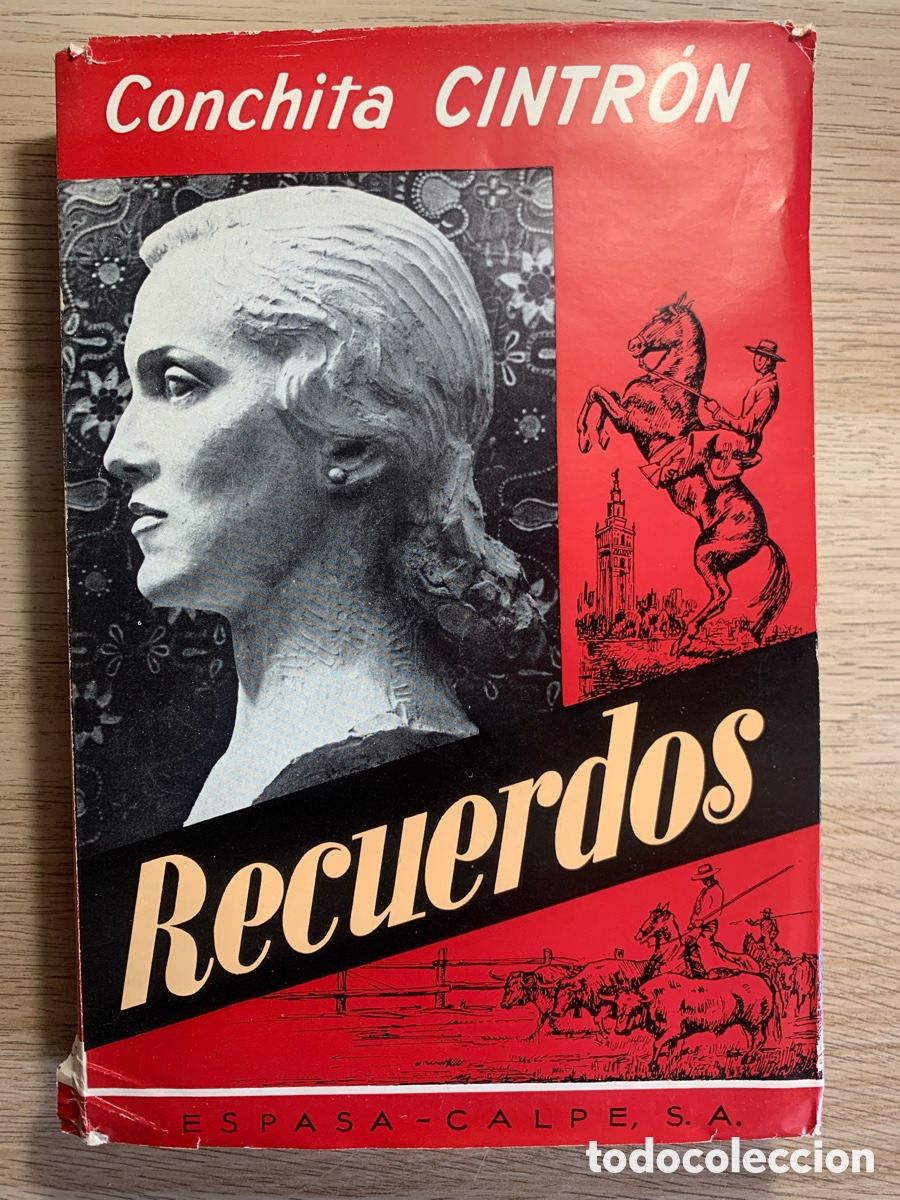 Libros de segunda mano: Recuerdos. Conchita Cintr&oacute;n. Ejemplar intonso. Ed. Espasa Calpe.