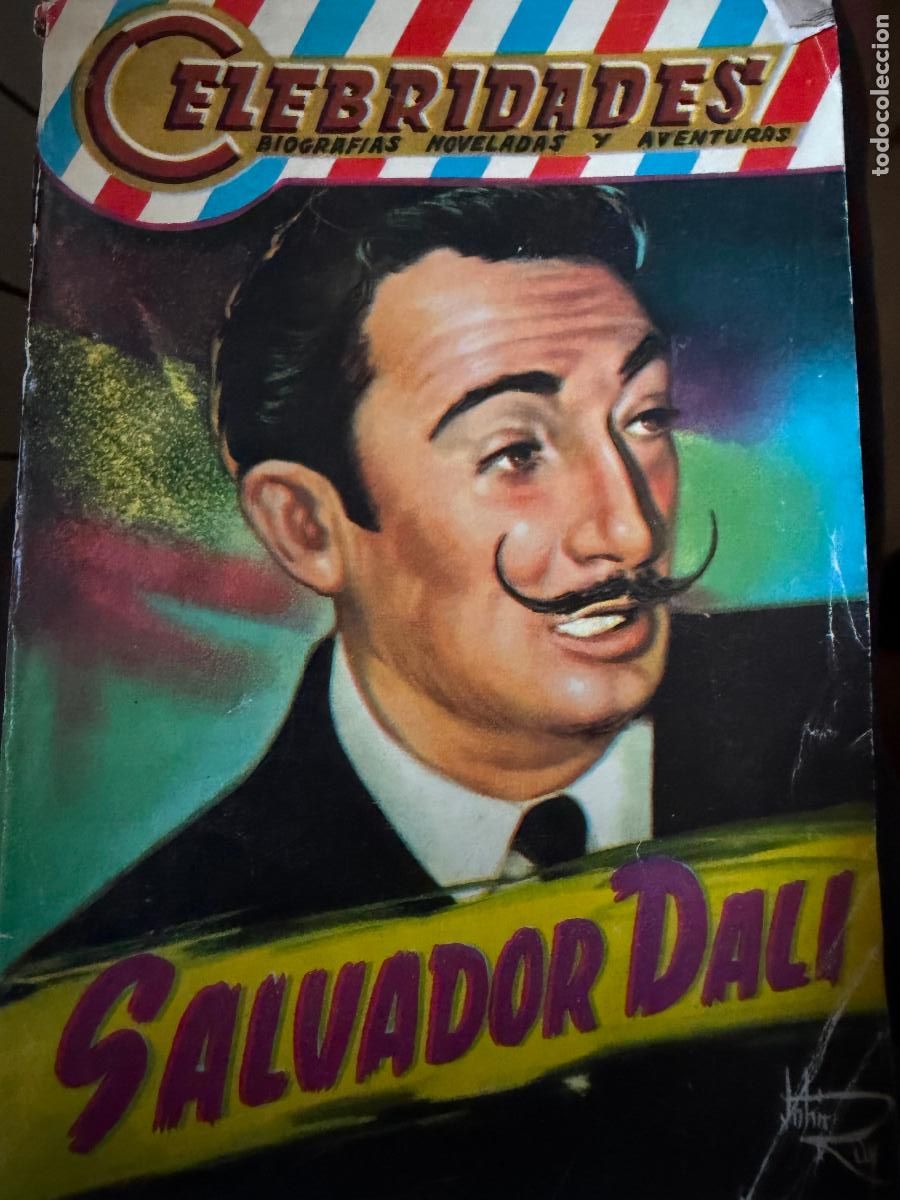 Libros de segunda mano: Libro celebridades dali