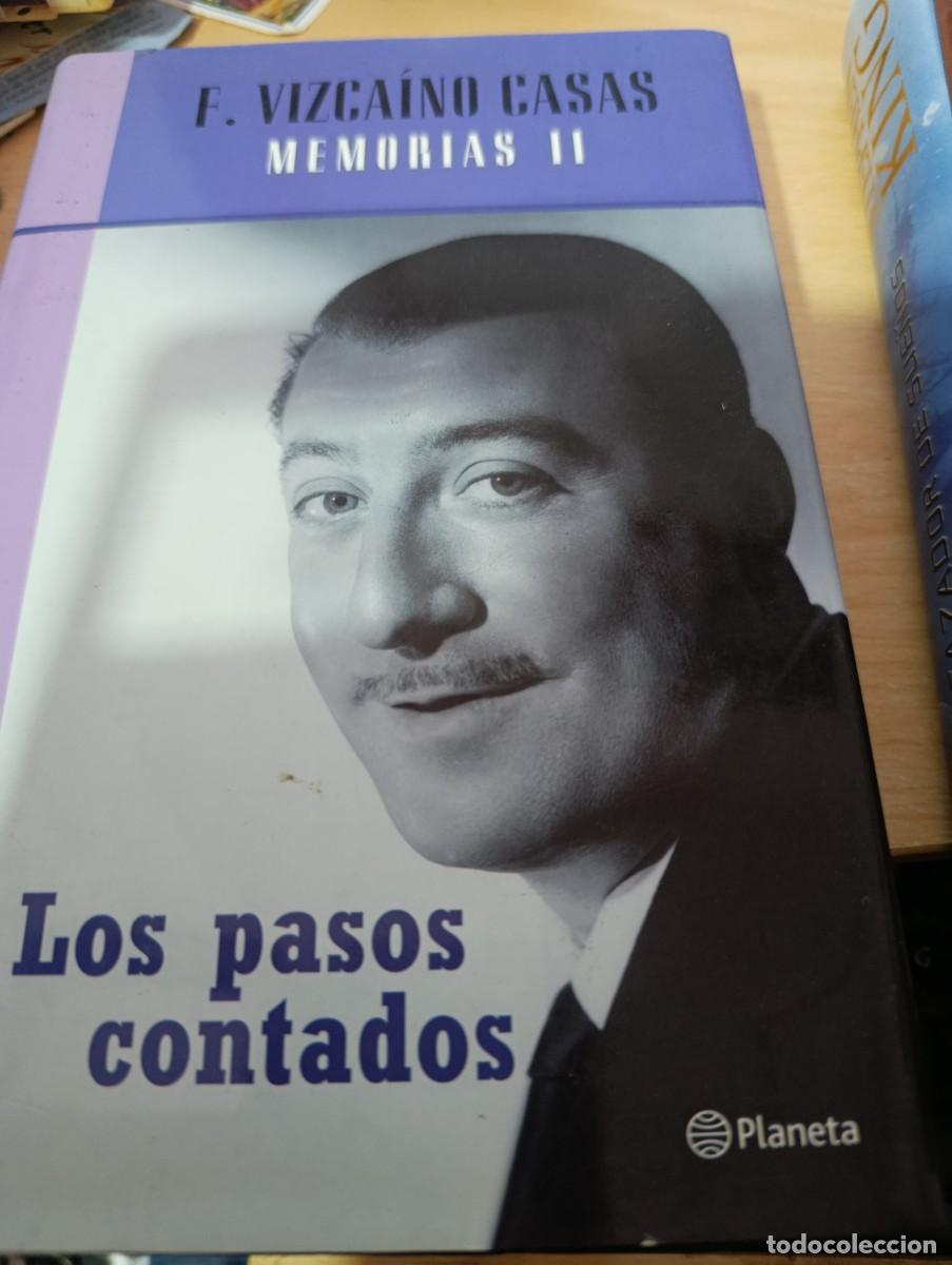 Libros de segunda mano: MEMORIAS II. F. VIZCAINO CASAS. LOS PASOS CONTADOS. EST32B1.