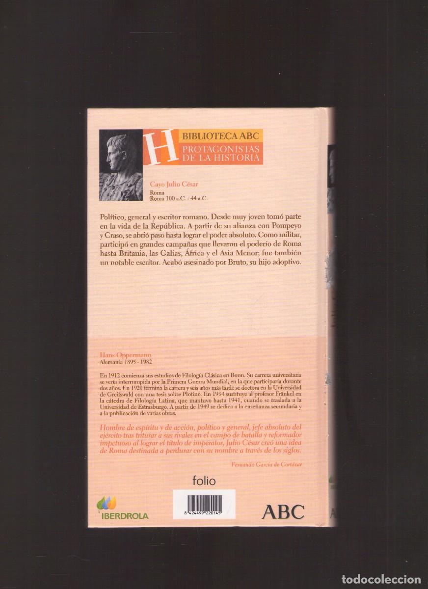 Libros de segunda mano: Bd. Julio C&eacute;sar (Hans Oppermann) - Foto 2