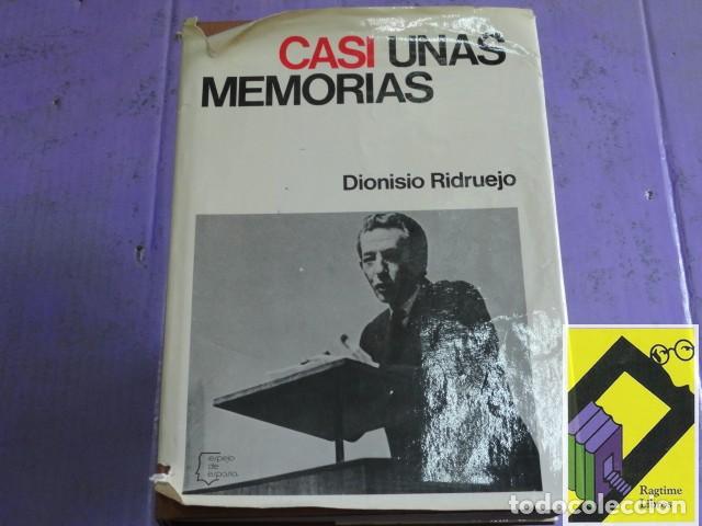 Gebrauchte B&uuml;cher: RIDRUEJO, Dionisio: Casi unas memorias (Con fuego y con ra&iacute;ces)