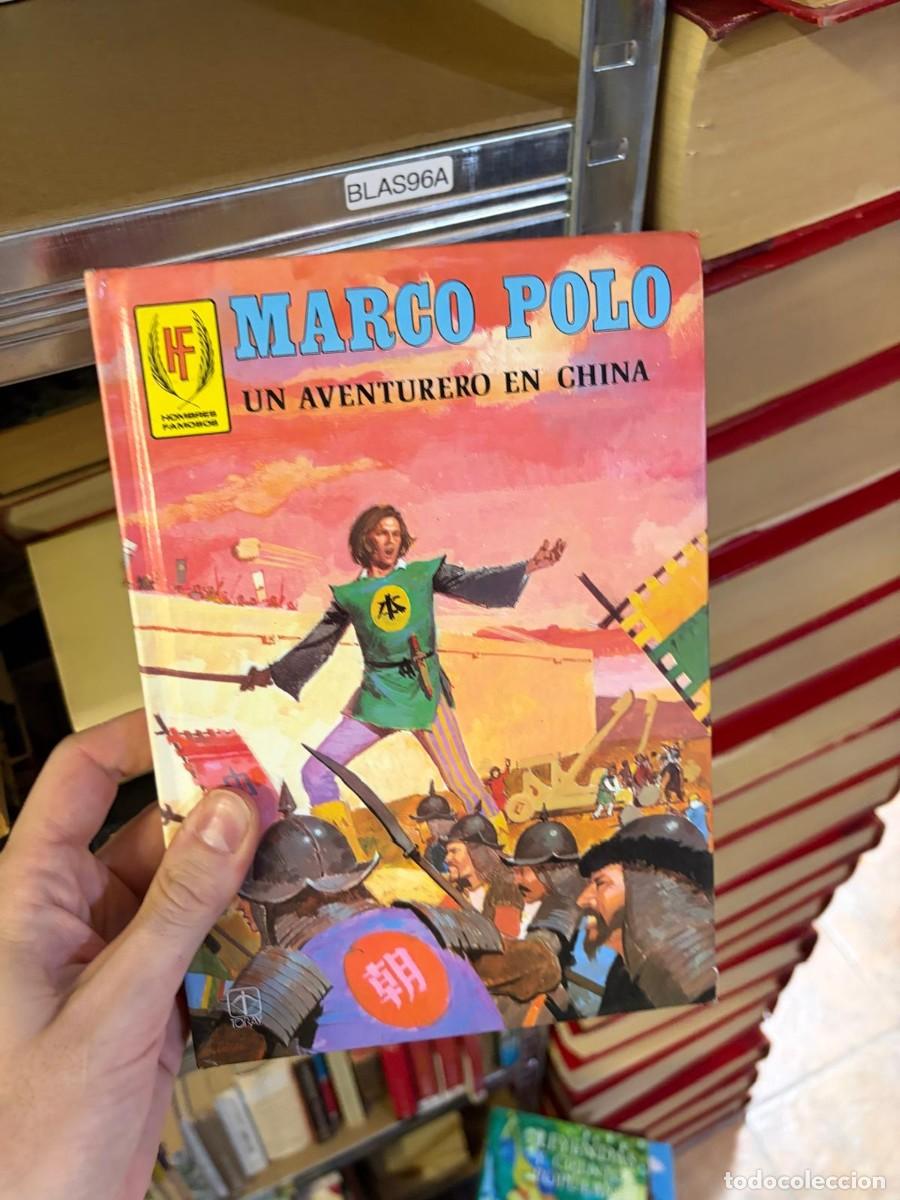 Libros de segunda mano: BLAS96A Marco Polo. Un aventurero en China. Bruguera, colecci&oacute;n Hombres Famosos.