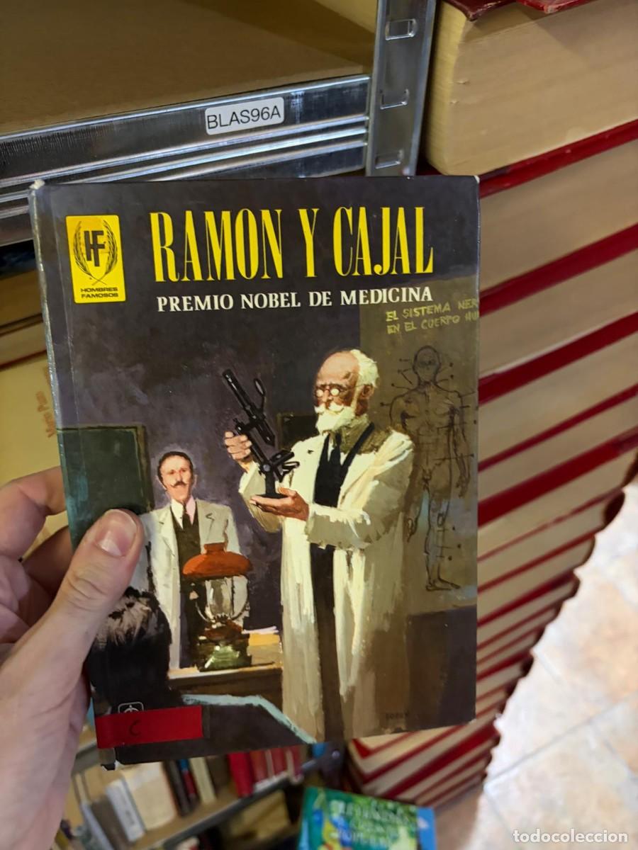 Libros de segunda mano: BLAS96A Ram&oacute;n y Cajal. Premio Nobel de Medicina. Bruguera, colecci&oacute;n Hombres Famosos.