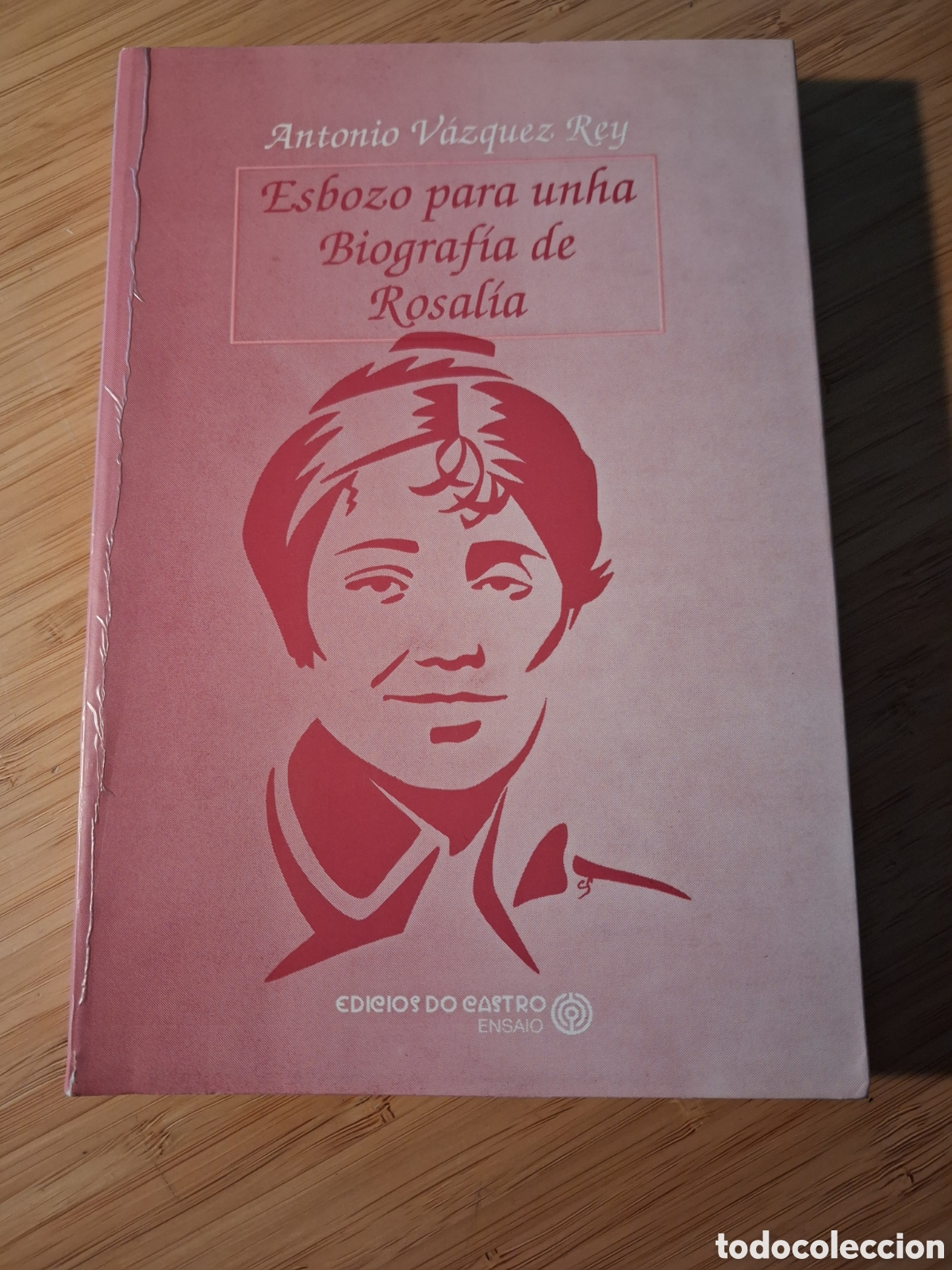 Libros de segunda mano: (Gallego) Esbozo para unha Biograf&iacute;a de Rosal&iacute;a - Antonio V&aacute;zquez Rey (Ed do Castro 1995)