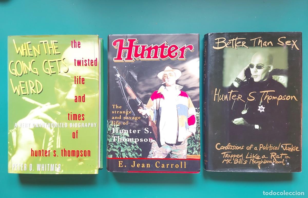 Libros de segunda mano: 3 libros Hunter Thompson...