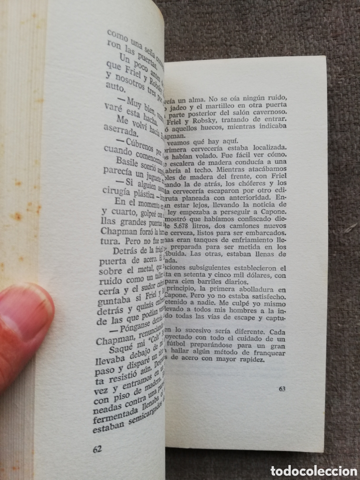 Libros de segunda mano: Los intocables, de Elliot Ness y Oscar Fraley - Foto 3