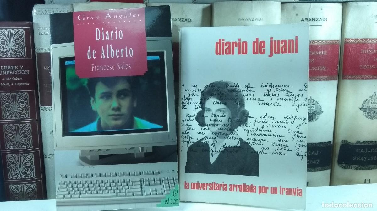 Libros de segunda mano: Lote dos libros tem&aacute;ticas similares: 1) DIARIO DE ALBERTO / DIARIO DE JUANI