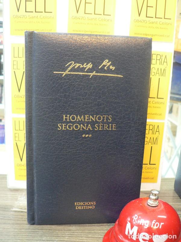 Libros de segunda mano: Homenots: segona s&egrave;rie - Josep Pla - Destino / Enciclop&egrave;dia Catalana - 2004 - Obra Completa, Vol. 16