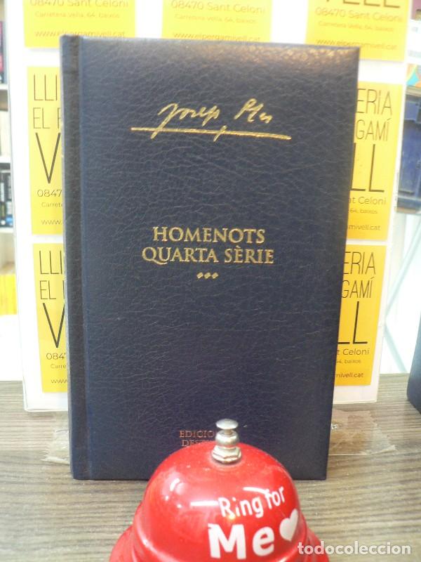Libros de segunda mano: Homenots: quarta s&egrave;rie - Josep Pla - Destino / Enciclop&egrave;dia Catalana - Obra Completa, N&ordm; 29