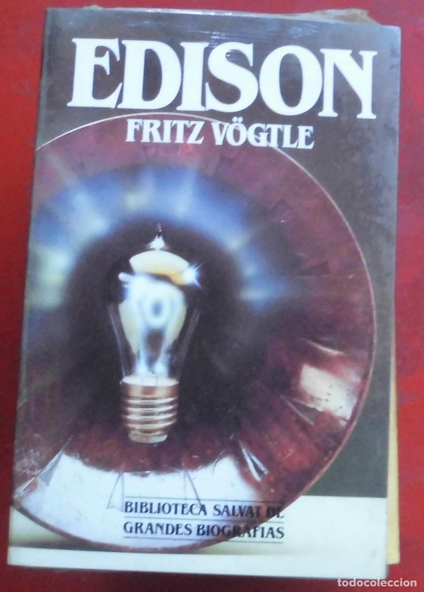Libros de segunda mano: EDISON. FRITS V&Ouml;GLE.