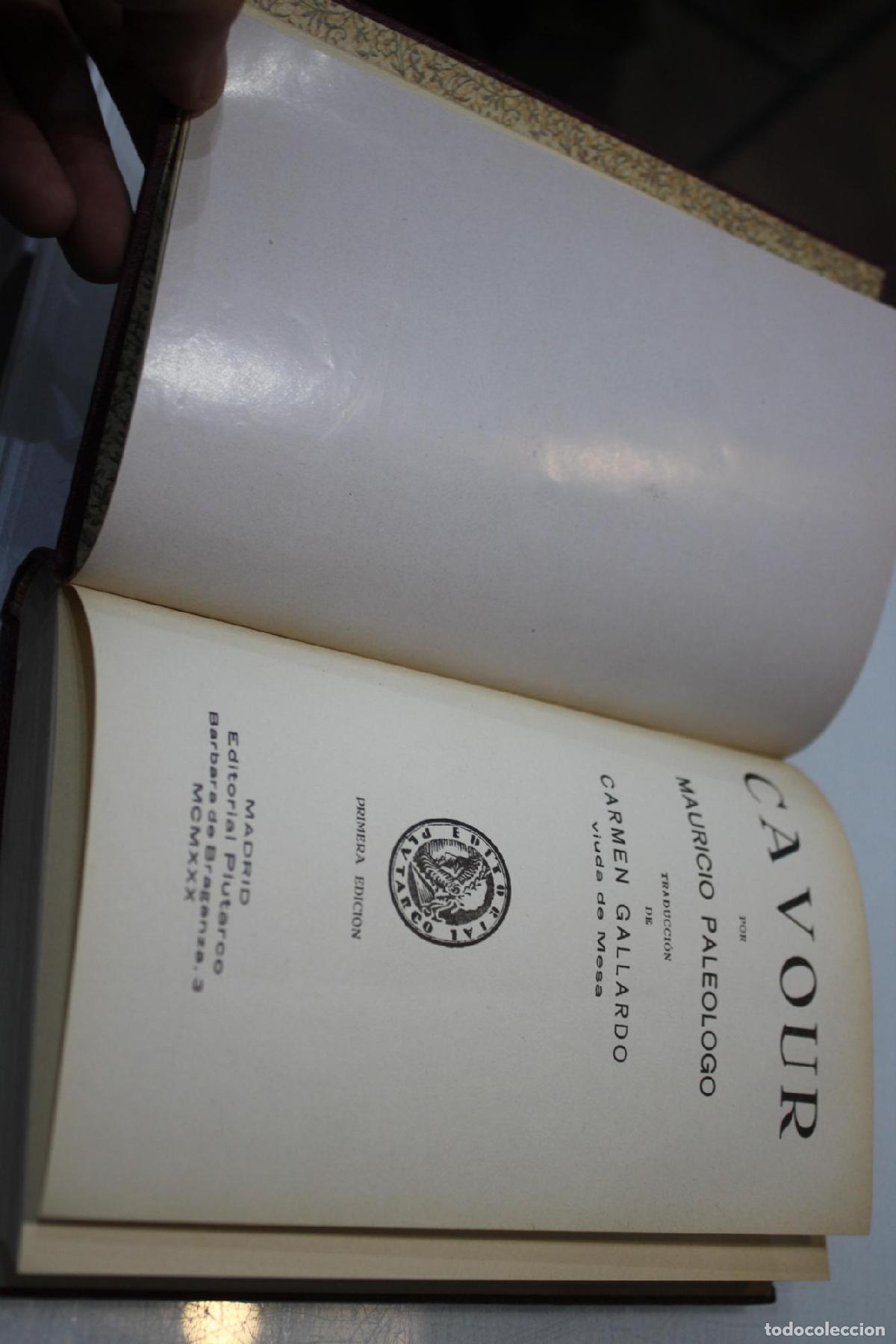 Libros de segunda mano: Cavour - Pale&oacute;logo, Mauricio. - Foto 4