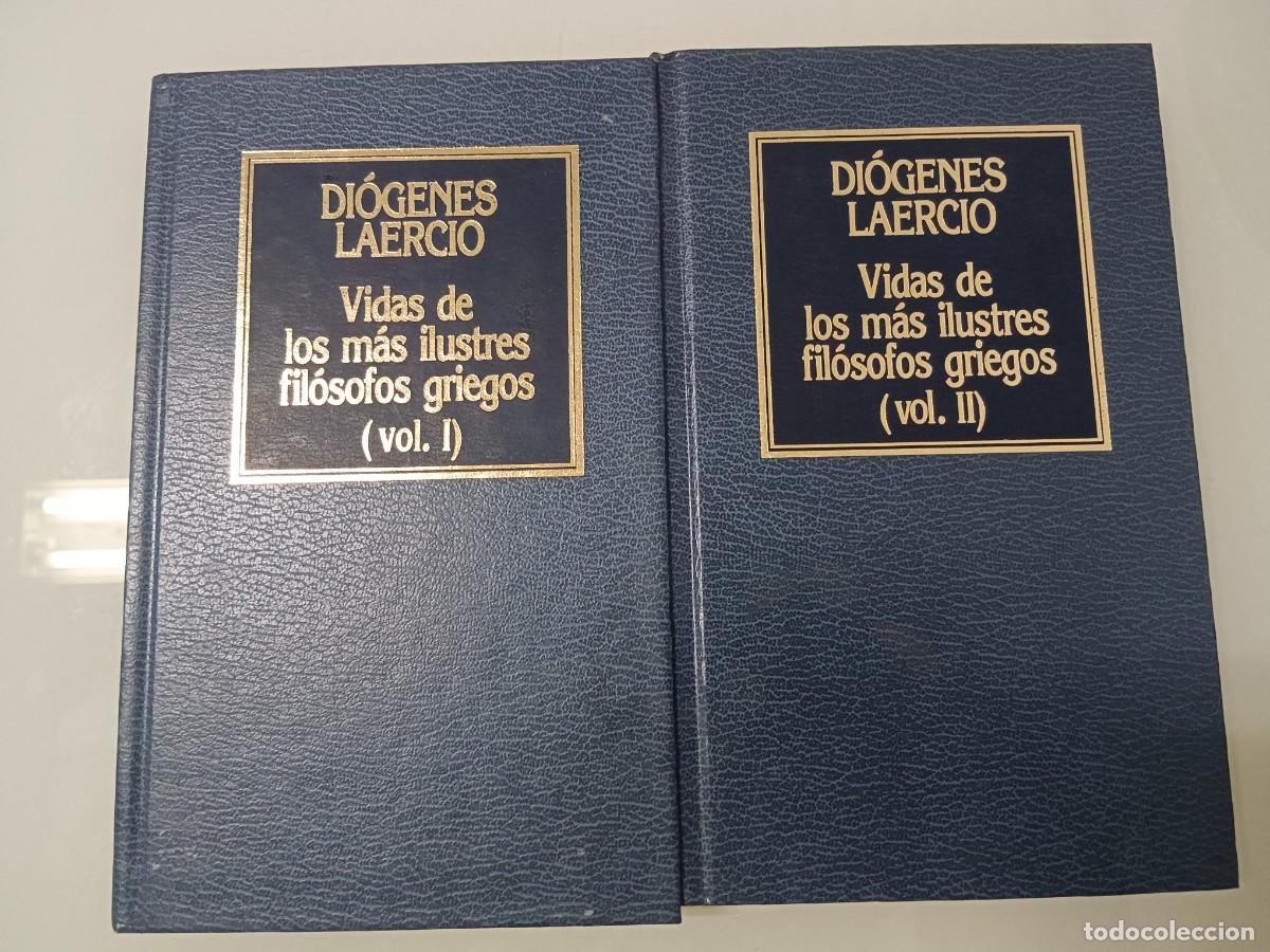 Libros de segunda mano: VIDAS DE LOS M&Aacute;S ILUSTRES FIL&Oacute;SOFOS GRIEGOS